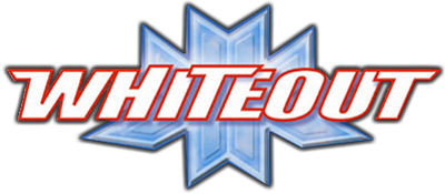 Whiteout title screen for Playstation 2